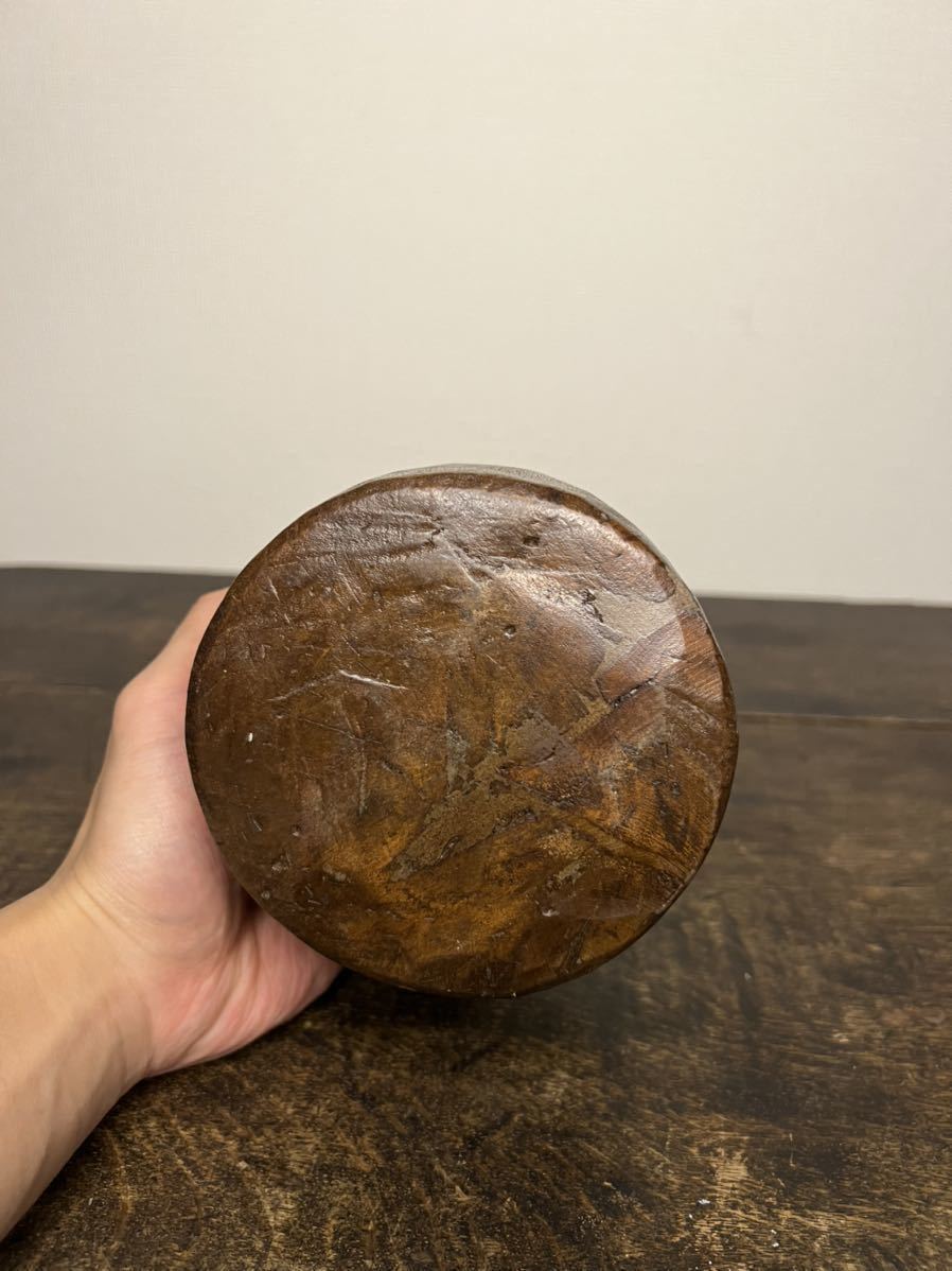 李朝 琉球 朱塗手桶 木製 銅製金具 時代 李朝竹彫筆筒 | 古美術