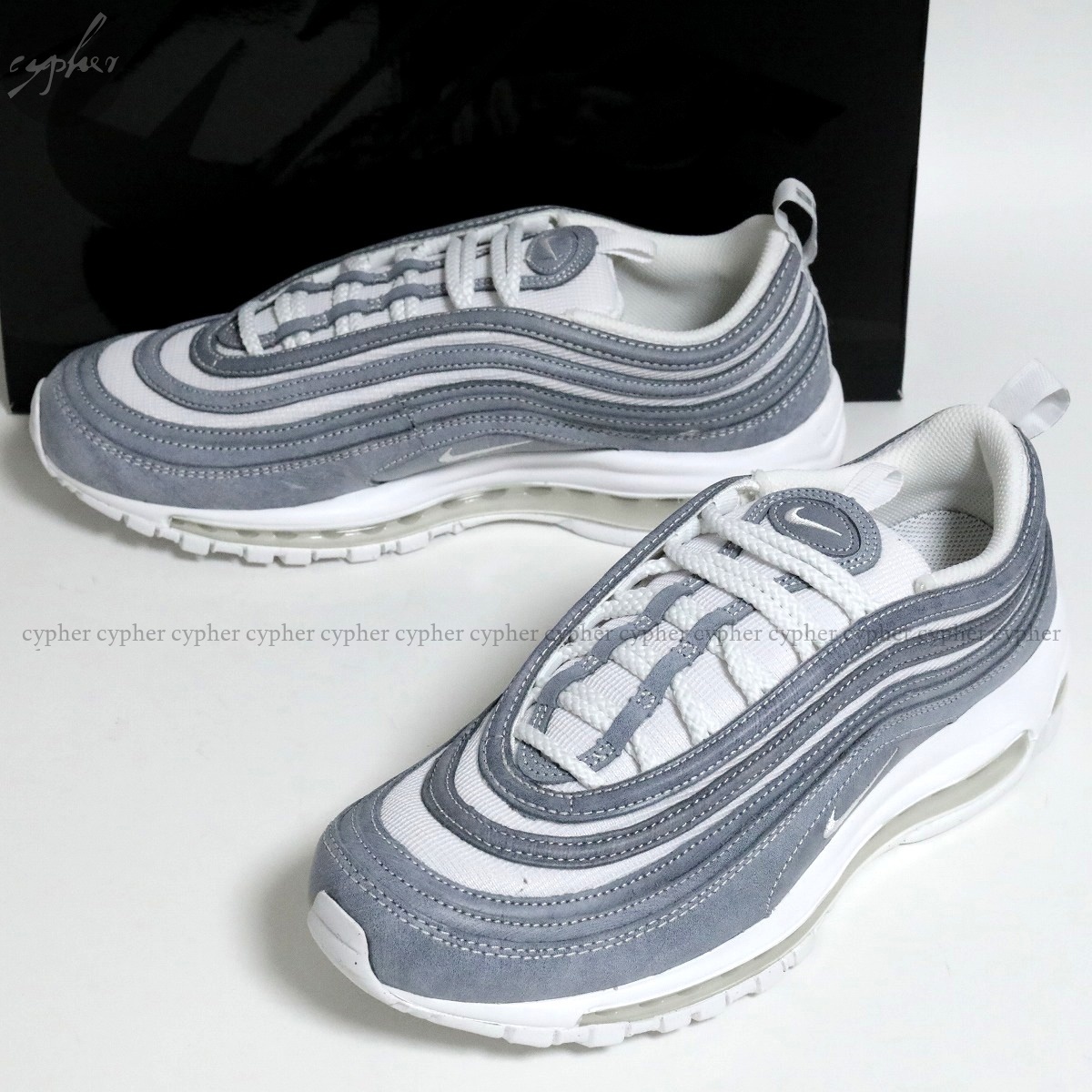 US7.5 25.5cm 新品 22AW COMME des GARCONS HOMME PLUS NIKE AIR MAX 97 CDG コムデギャルソン オム プリュス ナイキ エアマックス グレー