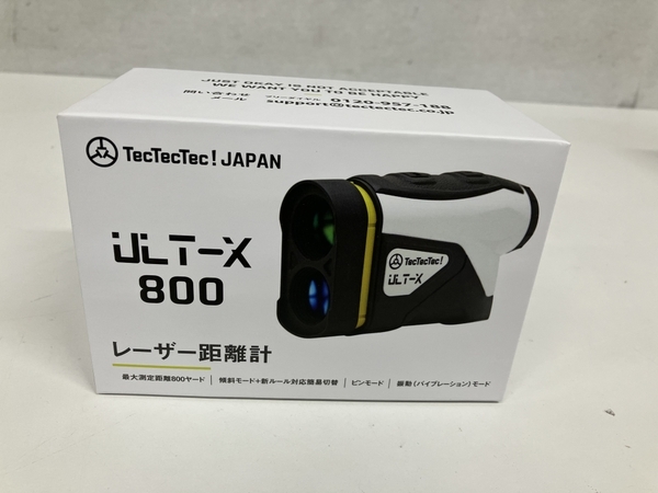 TecTecTec ULT-X800 ゴルフ用 レーザー 距離計測器 ホルダーセット