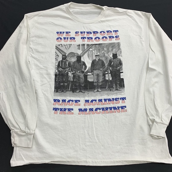 2026，格安 rage against the machine Tシャツ 90s ヴィンテージ ロンT フォトプリント レイジアゲインストザマシーン RAPTEES バンドT ロックT(Tシャツ)｜売買されたオークション情報、yahooの商品情報をアーカイブ Tシャツ