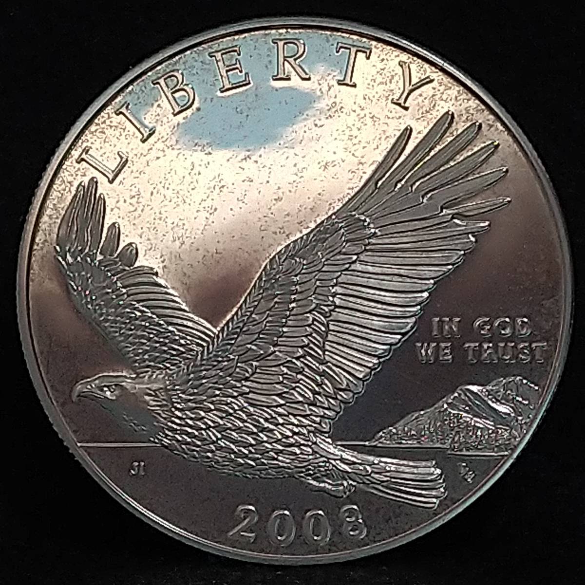 Silver American Eagle 0 | $1 1 プルーフ Roll アメリカ 2 Bald 2008