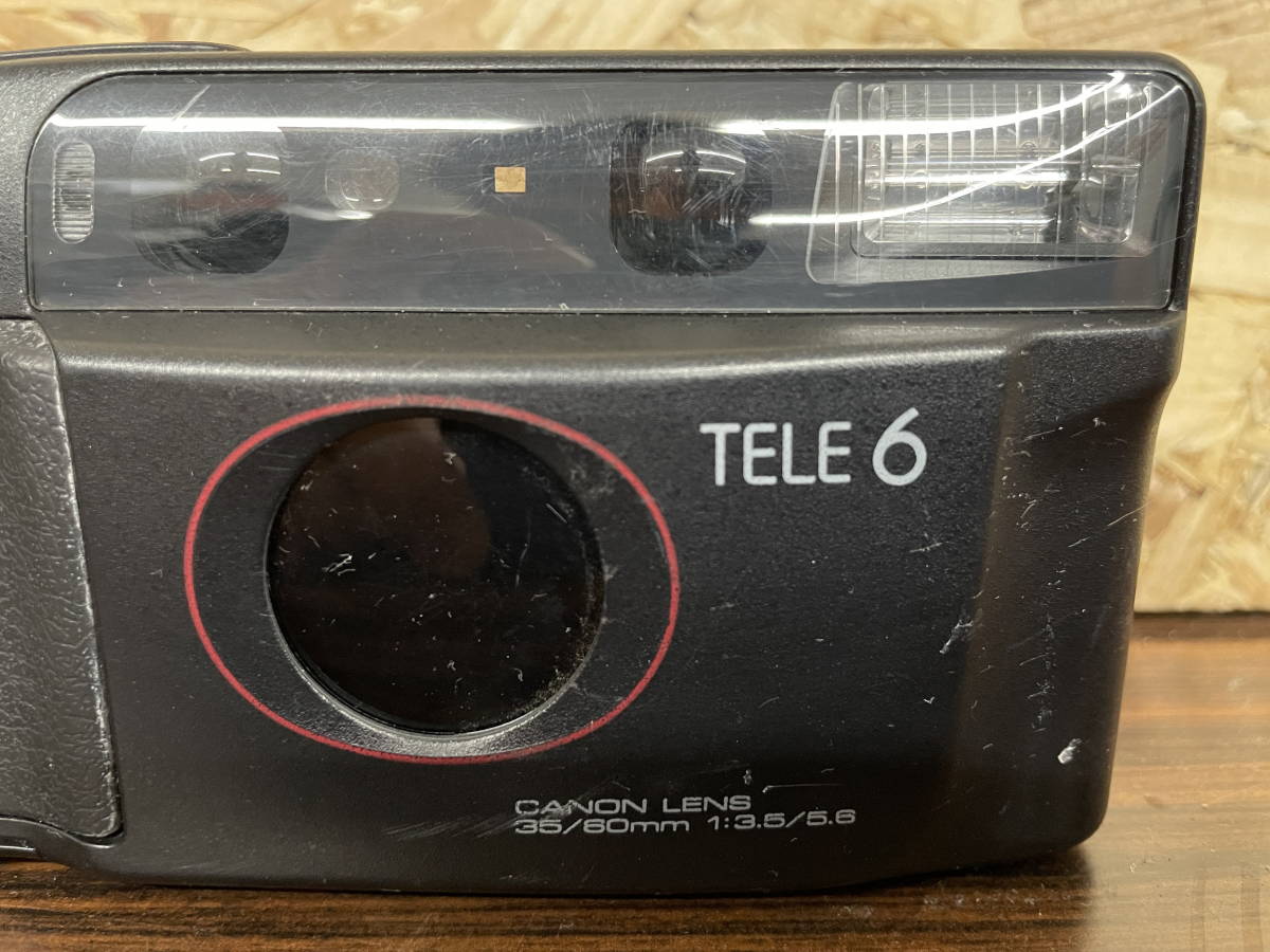 ジャンク品】フィルムカメラ キヤノン Autoboy TELE6 DATE ※2649