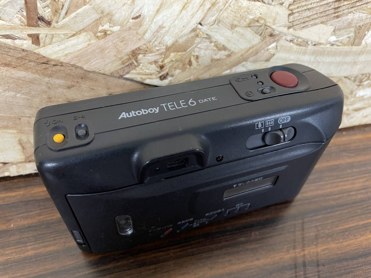 ジャンク品】フィルムカメラ キヤノン Autoboy TELE6 DATE ※2649
