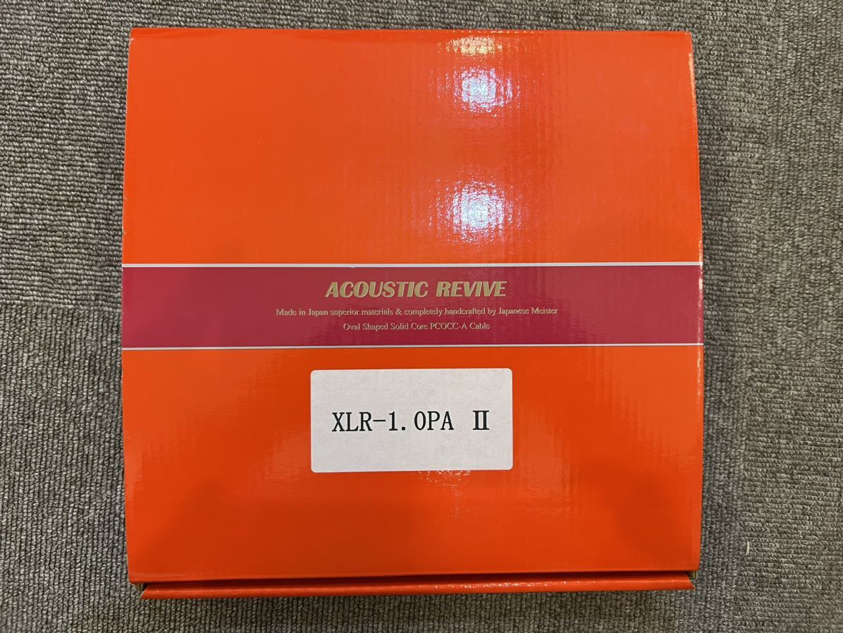 アコースティックリバイブ XLR-1.0 PA II XLR-1.0PA REVIVE Acoustic