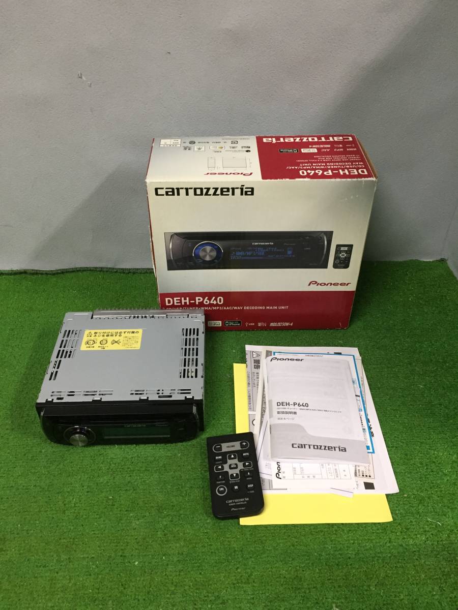 ジャンク品 carrozzeria カロッツェリア Pioneer カーオーディオ DEH