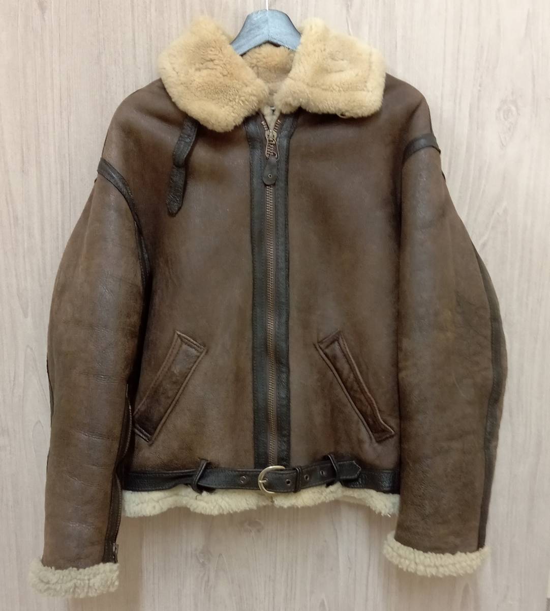 激安大特価，格安 SCHOTT/ショット/B-3/1885-D/RAF TYPE MS85/USA製/ブラウン/サイズ44(ライダースジャケット)｜売買されたオークション情報、yahooの商品情報をアーカイブ公開 - オークファン 男性用