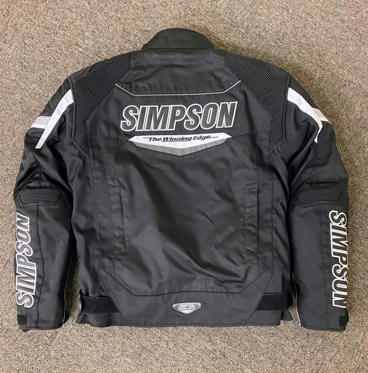 1円スタート　シンプソンSIMPSON 脱着式インナー付きウインターバイクジャケット 検索（隼　ニンジャ　カワサキ　ハヤブサ_2