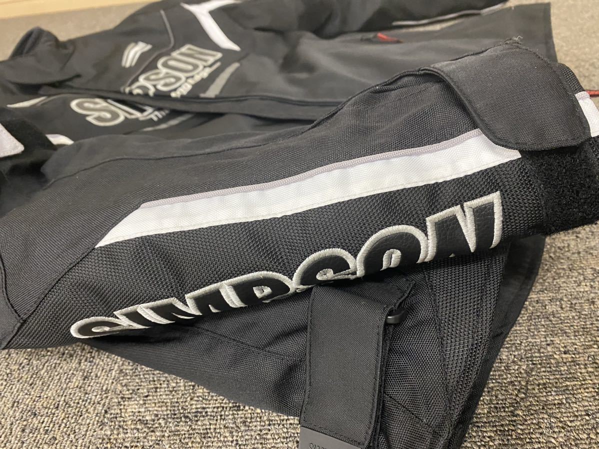 1円スタート　シンプソンSIMPSON 脱着式インナー付きウインターバイクジャケット 検索（隼　ニンジャ　カワサキ　ハヤブサ_6