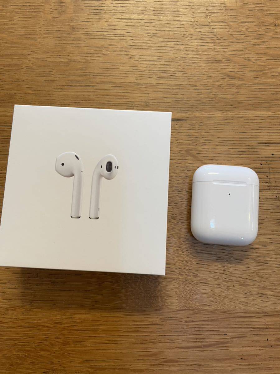 アップル純正 AirPods Apple MRXJ2/A 第2世代 数回使用