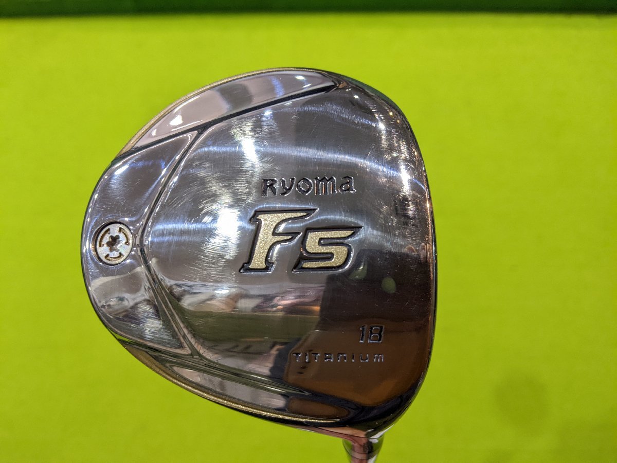 【高反発・RYOMA・リョーマF スペシャルチューニング #5 18° Tour-AD RF2 R 中古】_1