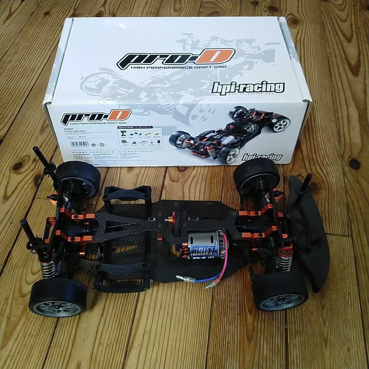 HPI ドリフト キット PRO-D RWD 中古品 ラジコン RC DRIFT 2駆 2WD 