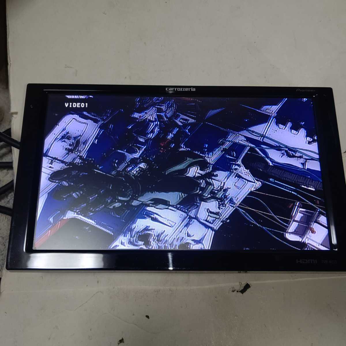 カロッツェリア 9型液晶モニター TVM-W910 モニター部のみ 難あり品