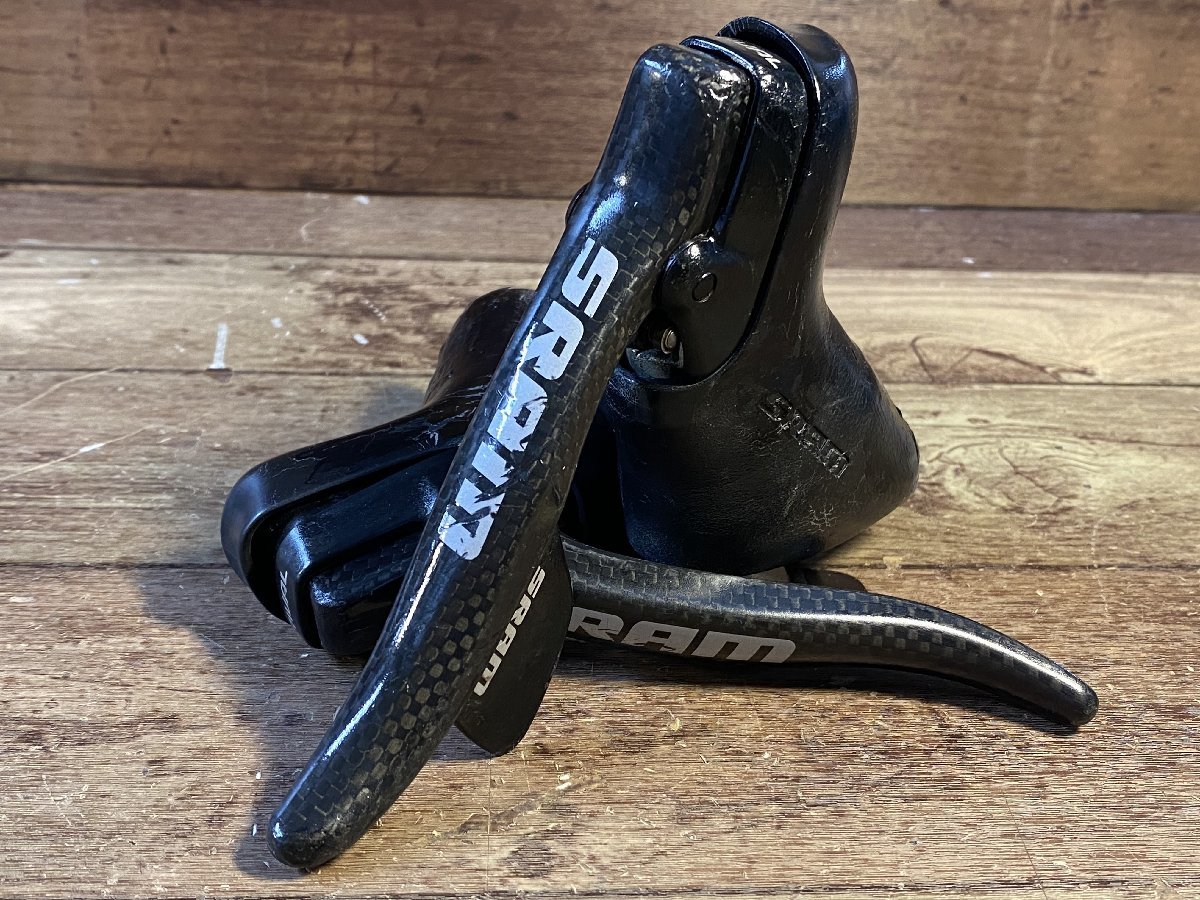 本物保証，低価 GD350 スラム SRAM ライバル RIVAL ダブルレバー 2&times;10S 傷 ブラケット劣化大(シフトレバー)｜売買されたオークション情報、yahooの商品情報をアーカイブ公開 - オークファン シフトレバー