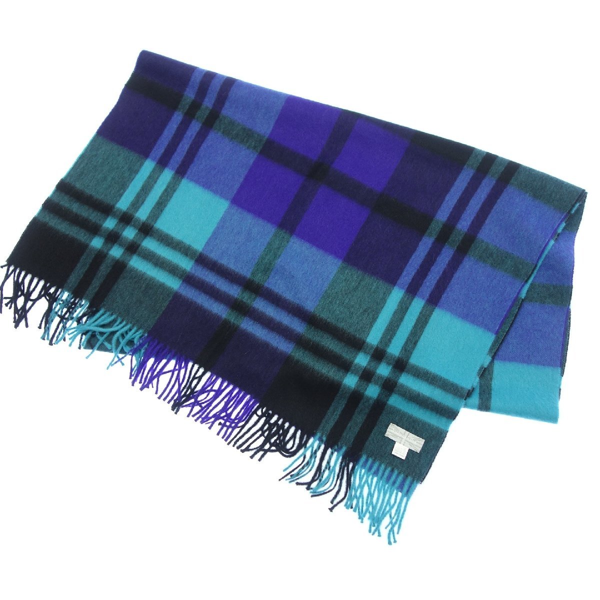 美品◇ジョシュアエリス 大判ストール マフラー カシミヤ100