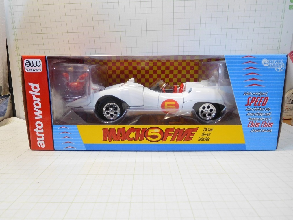 ◎京商オートワールド1/18 スピードレーサー マッハ号 マッハGoGoGo