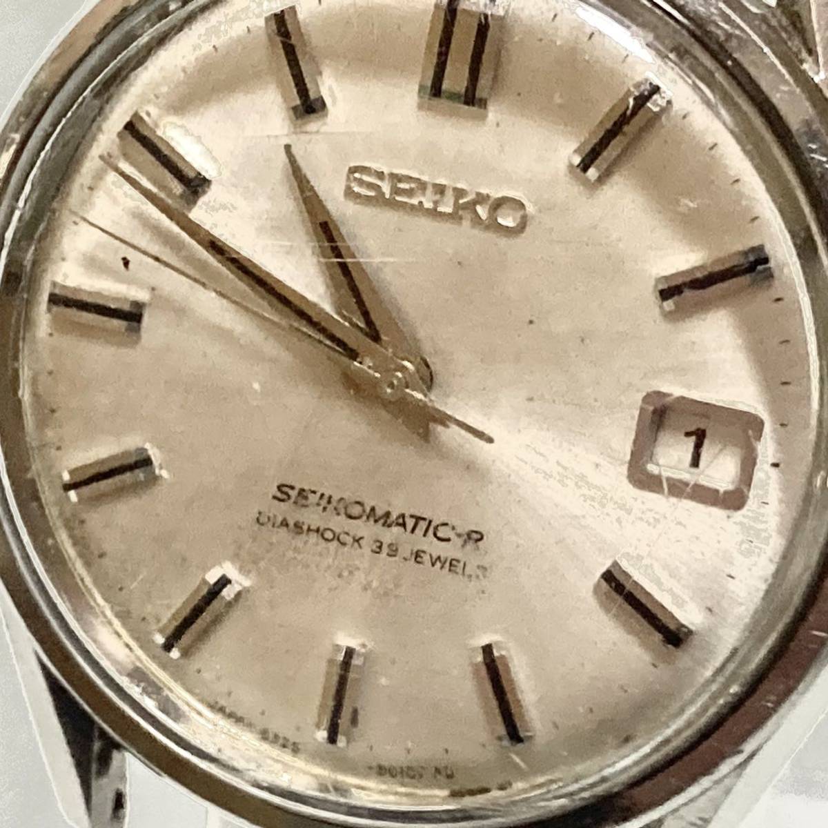 SEIKO セイコー 8325-8000 SEIKOMATIC－R 39石 自動巻き 裏蓋イルカ 