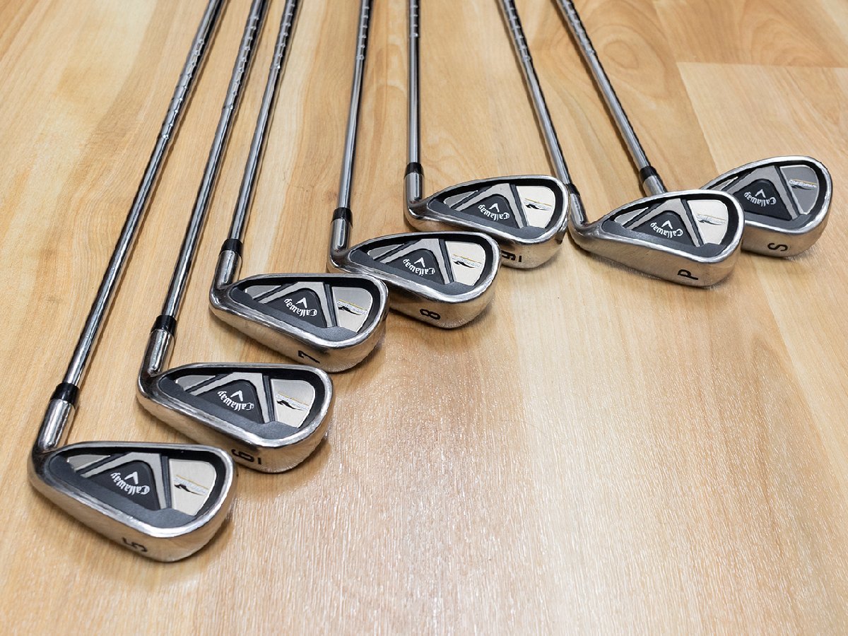 Callaway キャロウェイ WARBIRD ウォーバード アイアンセット #5-9，P