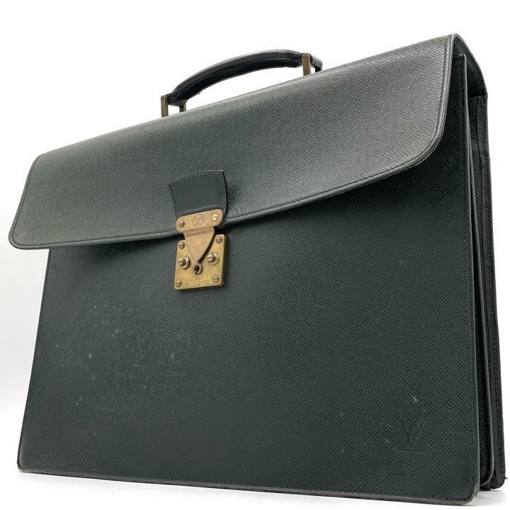 LOUIS VUITTON ルイヴィトン タイガ モスコバ エピセア M30034 MI0934 フランス製 ビジネスバッグ ブリーフケース メンズ