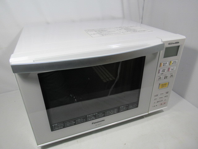 オーブンレンジ/フラット庫内/コンパクト/縦開き/ホワイト/パナソニック/Panasonic/NE-MS231/中古品/JKN4805/