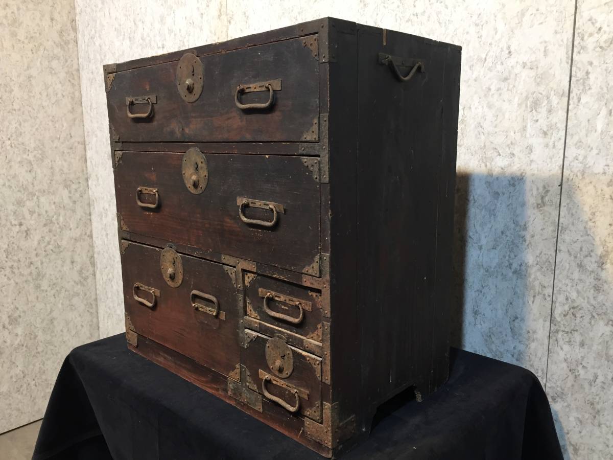  小型和箪笥 L-12 和タンス 収納箪笥 和風家具 小物入れ 舞台家具 旅館家具 時代家具 レトロ アンティーク 古時家(箪笥)｜売買されたオークション情報、yahooの商品情報をアーカイブ公開 - オー 箪笥