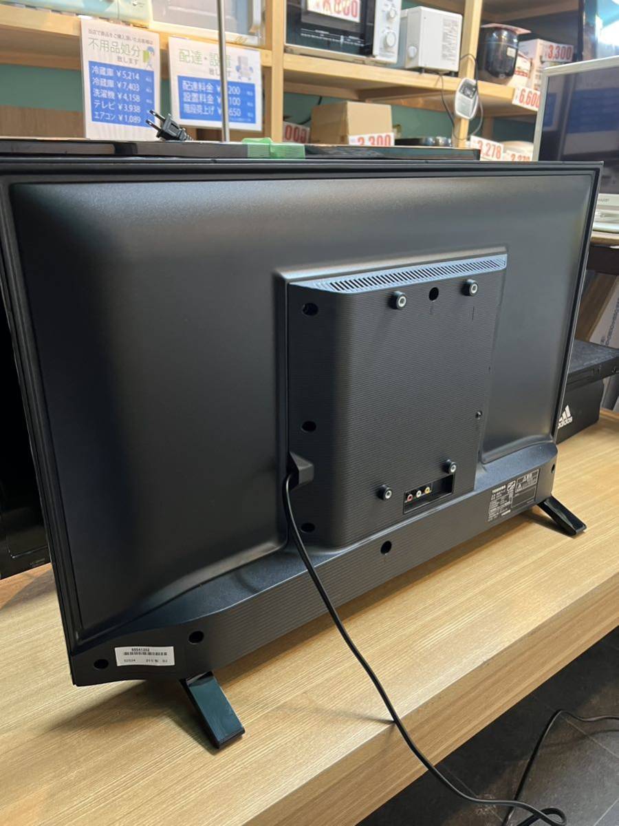 超極美品　 2021年製 東芝 液晶テレビ レグザ REGZA 32インチ 32S24 32V型 2チューナー ウラ録 ハイビジョン 