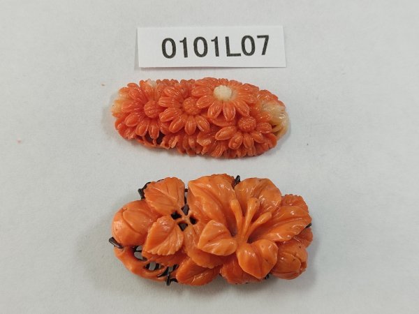 珊瑚サンゴ、 帯留、彫刻重约25g、 サンゴ | 着物 本珊瑚 Yahoo!オークション 彫刻品 日本・高知産赤珊瑚