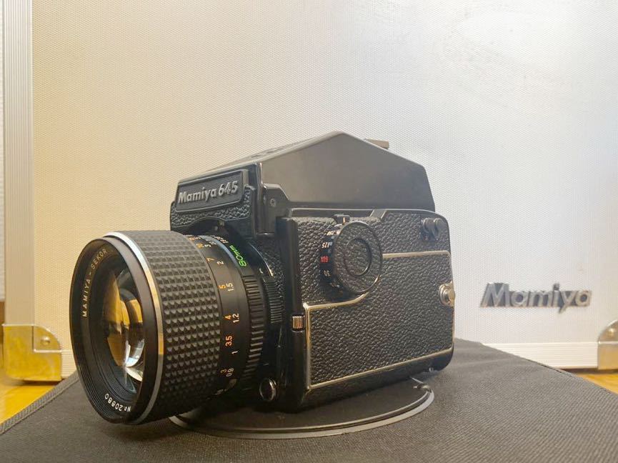 dw◇ MAMIYA645 1000S L37906 SEKOR C F1.9 80mm その他付属品セット 中判カメラ 中古品 同梱可