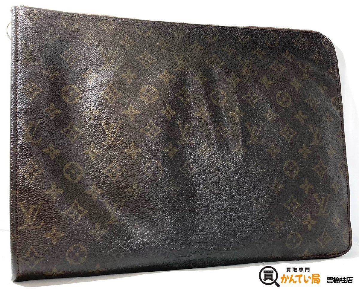 LOUIS VUITTON ルイ ヴィトン モノグラム ポッシュ ドキュマン M53456