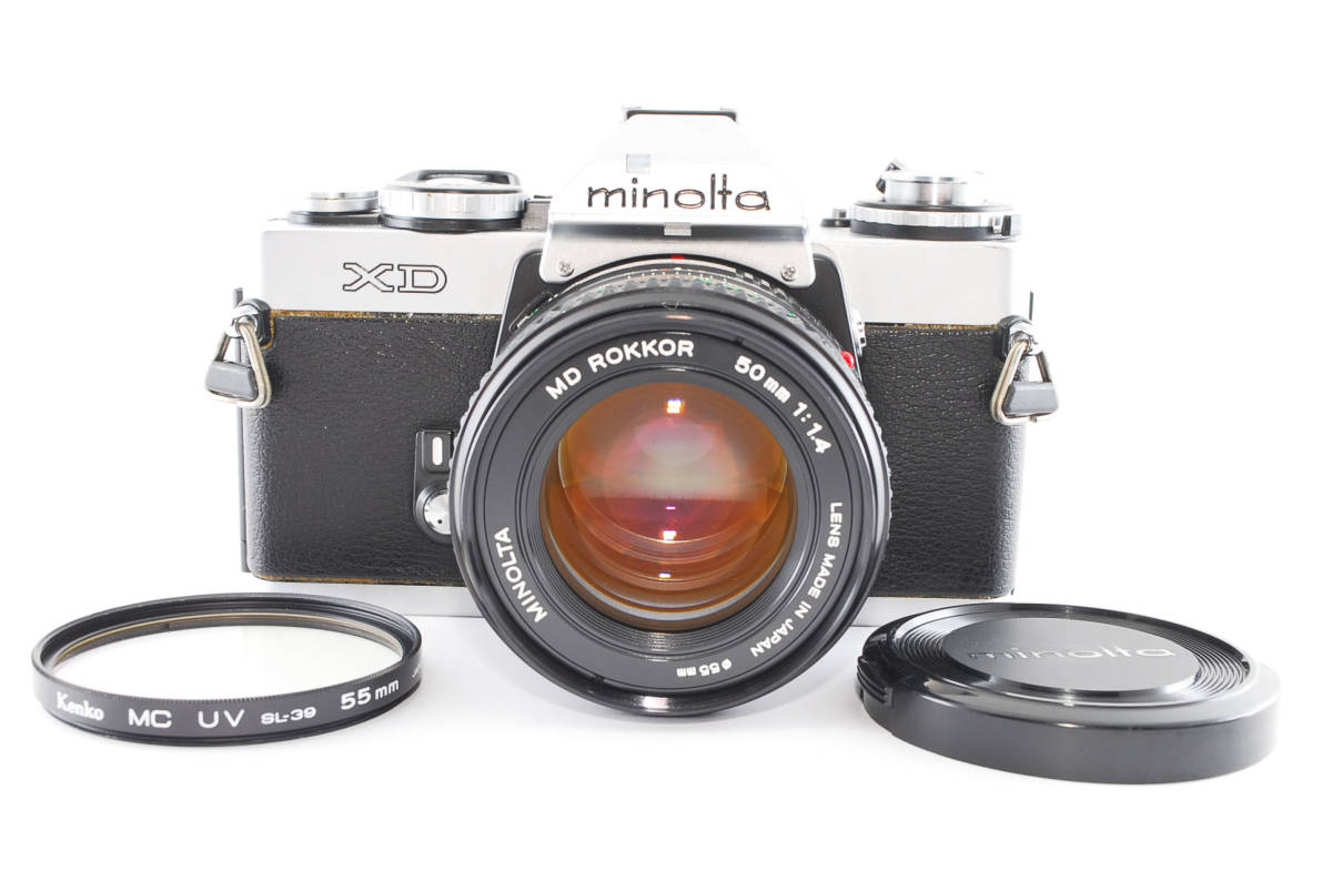 Minolta MD ミノルタ 50mm XD XD-S ROKKOR MINOLTA F1.7 ROKKOR-PF MC 完動