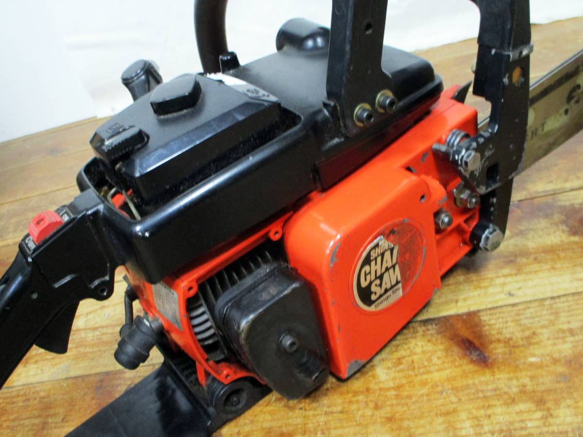 《ジャムルK》hc12-153◆送料無料◆　SHINGU　シングウ　エンジンチェーンソー　電動工具　不動品　ジャンク　部品取り