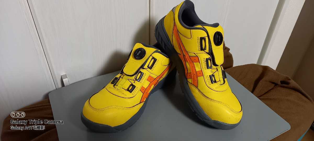 アシックス安全靴CP306BOAサイズ26.0cm中古ですが超美品 アシックス 安全靴