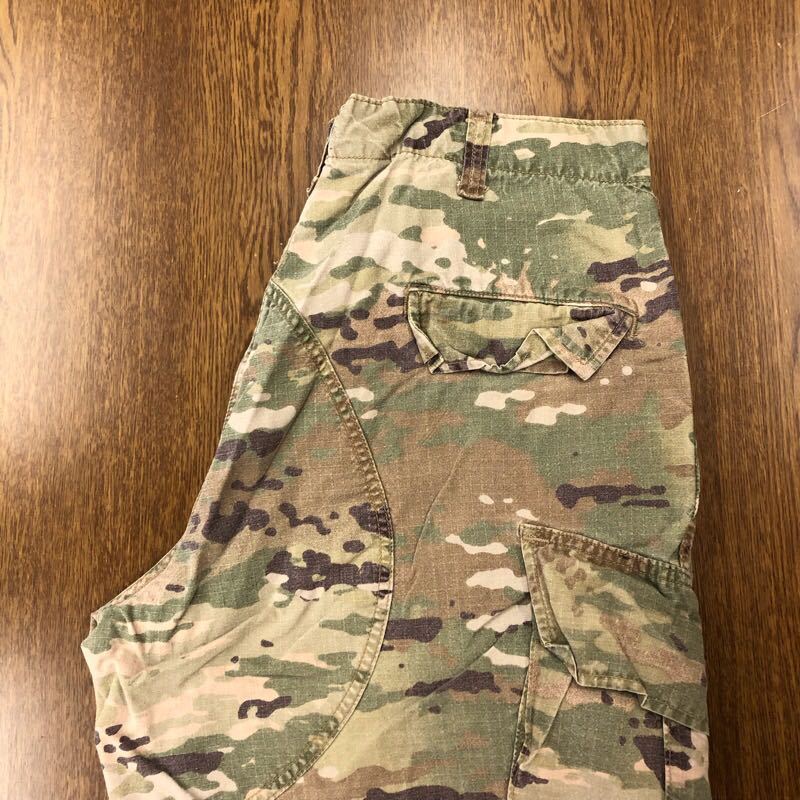 【DL173】米軍実物 米陸軍 US ARMY ACU L-Rサイズ カーゴパンツ マルチカム 迷彩 カモフラ ミリタリーパンツ USA 古着 アメリカ軍 送料無料