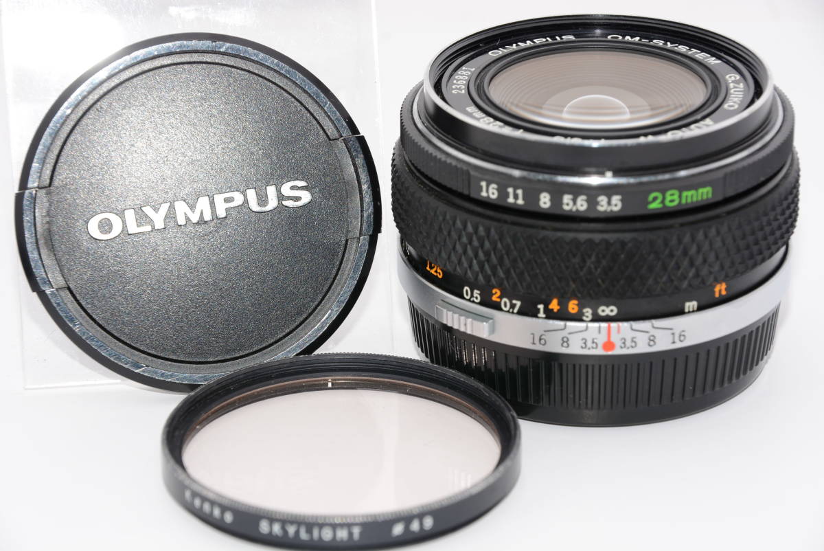 外観特上級】OLYMPUS オリンパス G.ZUIKO AUTO-W 28mm F3.5 #s655 外観特上級】OLYMPUS オリンパス G.ZUIKO AUTO-W 28mm F3.5 #s655