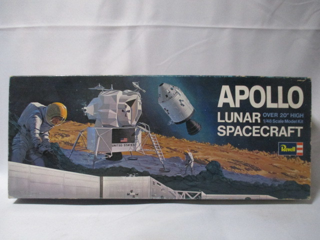 未組立　アメリカ 　レベル社　 1/ 48　アポロ　LUNAR SPACECRAFT 　定形外送料込み