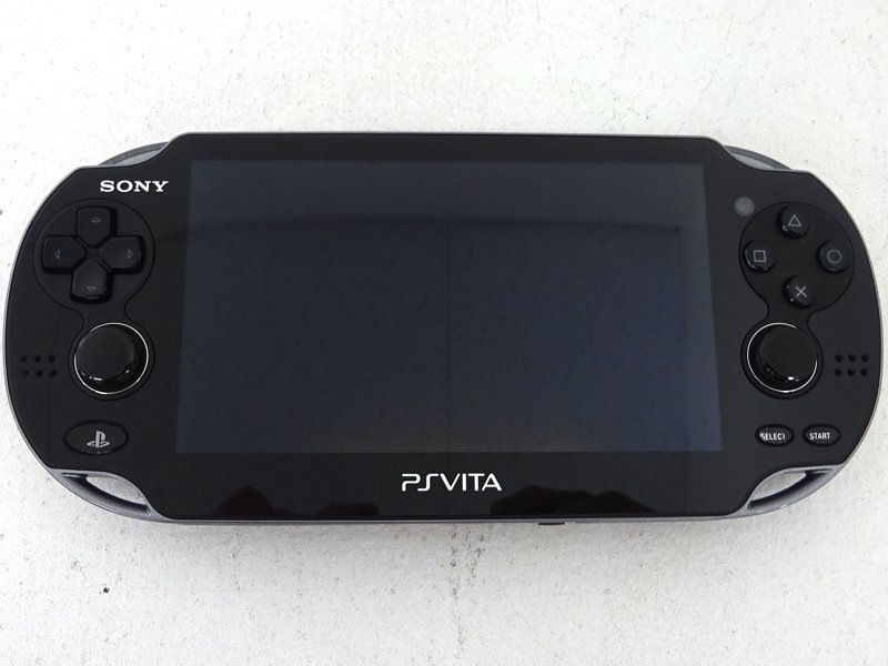 ☆中古☆【難あり・画面焼け有】SONY PlayStation Vita Wi-Fiモデル 