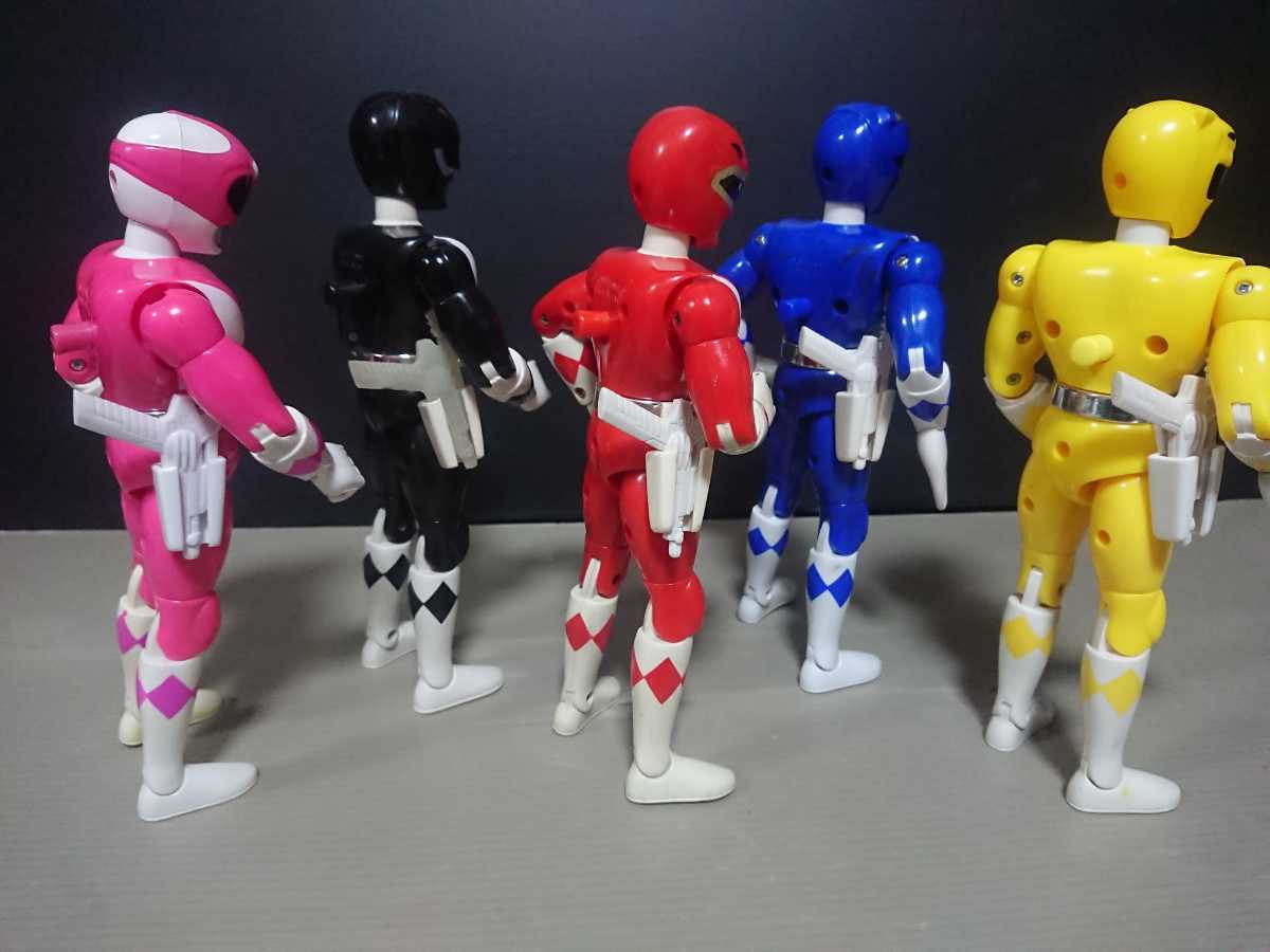 パワーレンジャー アクションフィギュア 5体セット 恐竜戦隊 