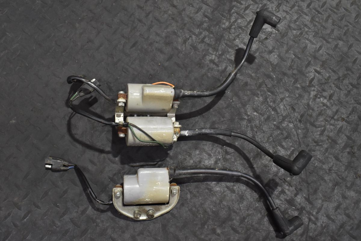 K412 当時物 純正 KH400 イグニッションコイル 0023 検) KH250 S3 S1 