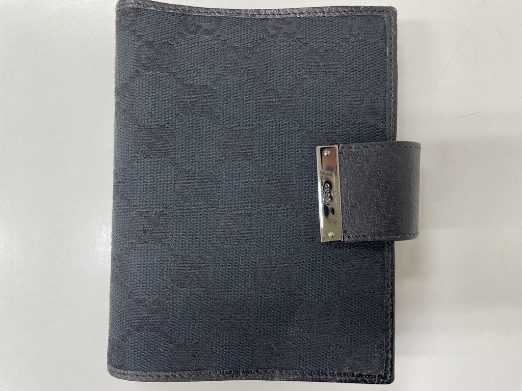  グッチ GUCCI 手帳カバー 手帳ケース 6連リング GG柄 115240 0416 キャンバス 黒 ブラック系 レディース メンズ(その他)｜売買されたオークション情報、yahooの商品情報をアーカイブ公開 - オークフ 服飾小物