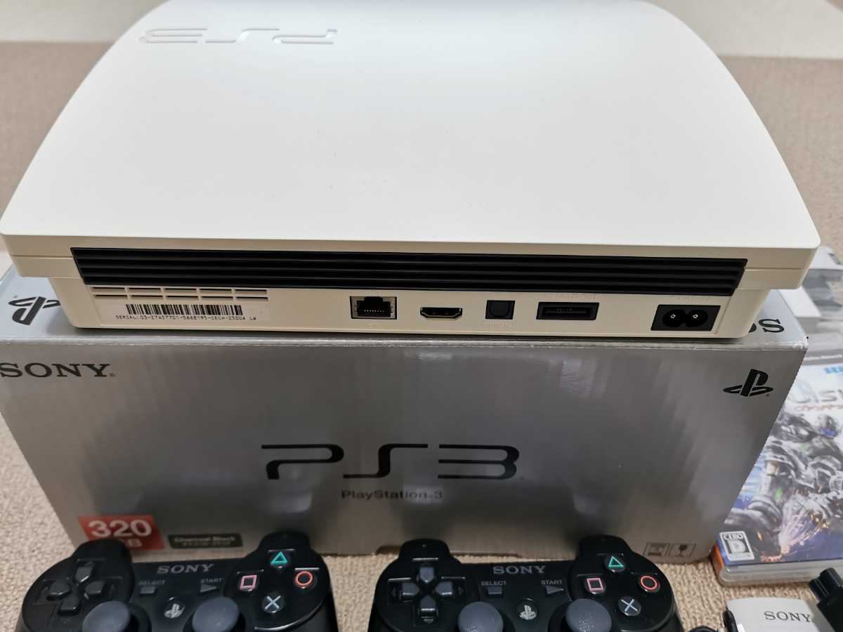 PS3 本体 160GB CECH-2500A おまけ多数 コントローラー4個 ヴァン 