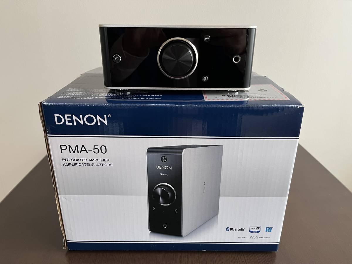 PMA-50 Denon プリメインアンプ : USB-DAC搭載⁄ハイレゾ音源 DENON