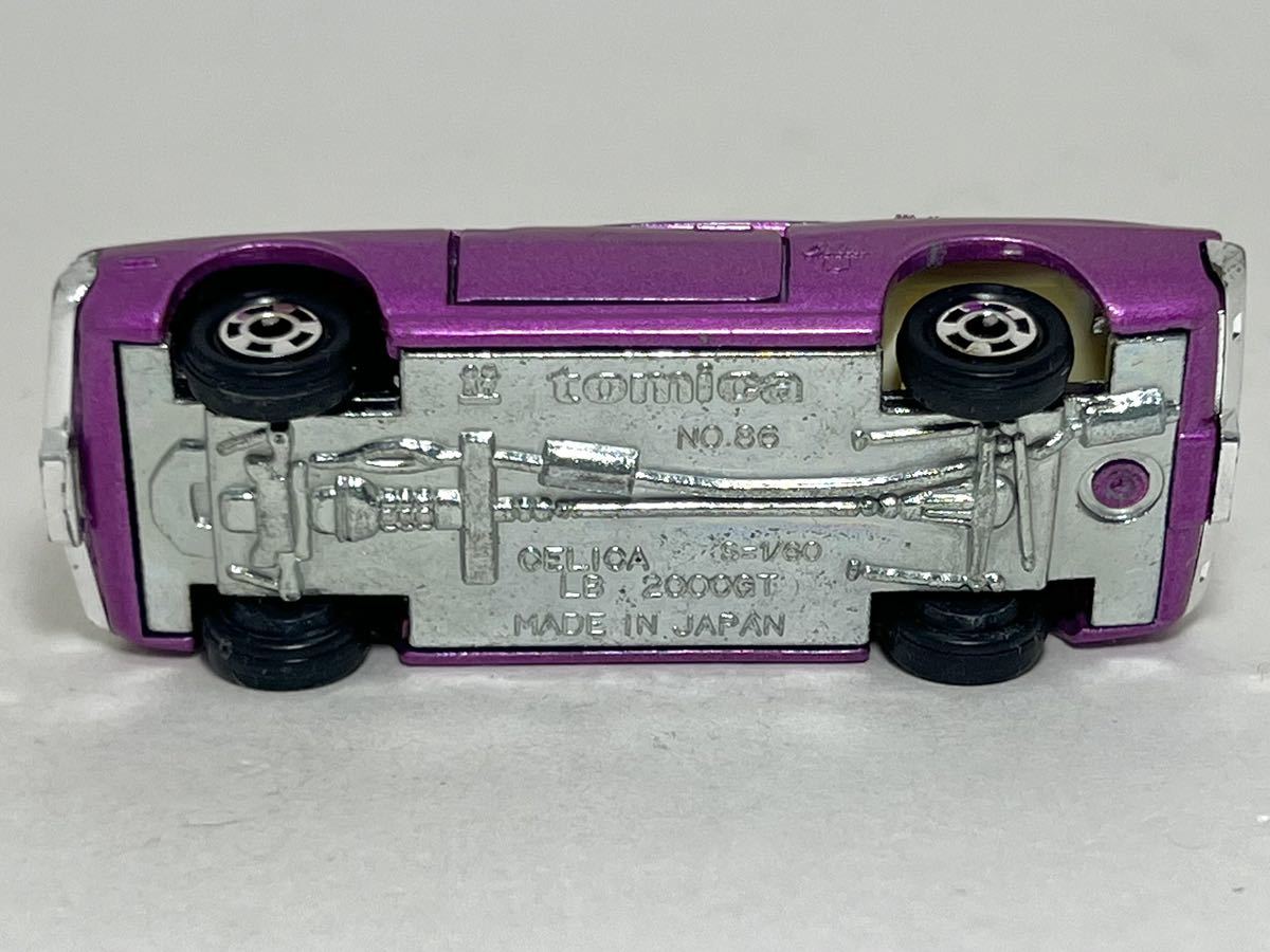 セリカ 2000GT LB トミカ 日本製絶版トミカNo.86トヨタ 当時物 トヨタ