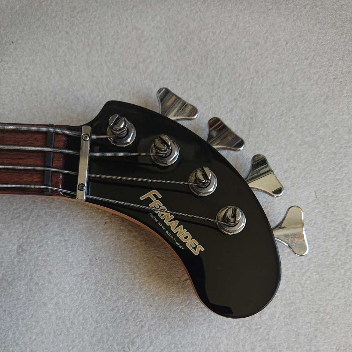 FERNANDES ZO-3 BASS BLK アンプ内蔵ミニエレキベース(フェルナンデス