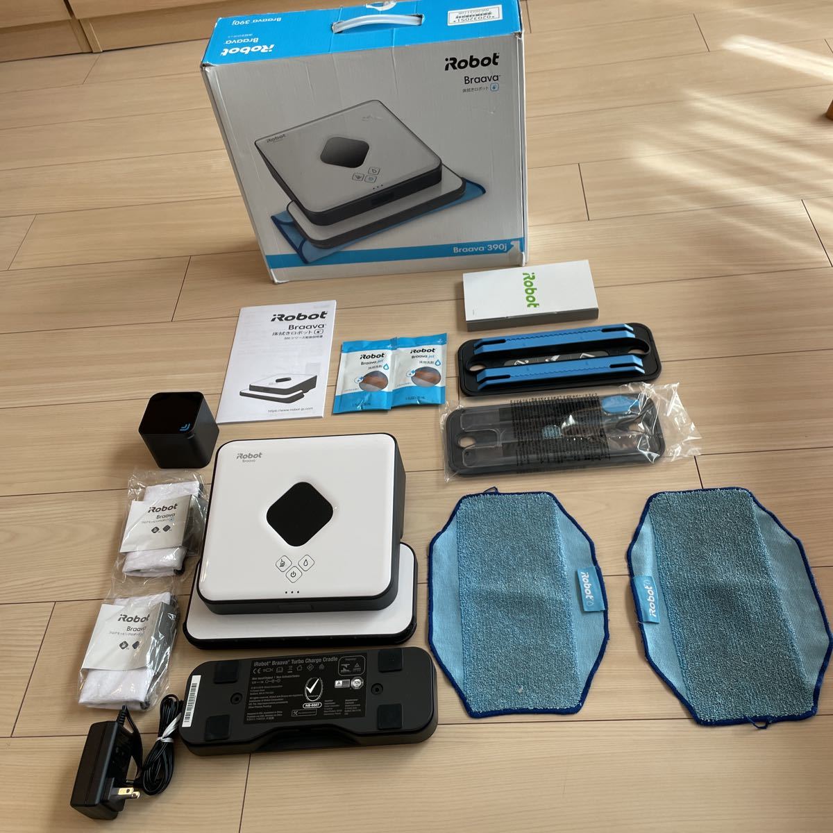 新品同様】iRobot Braava アイロボット ブラーバ 390j 床拭きロボット