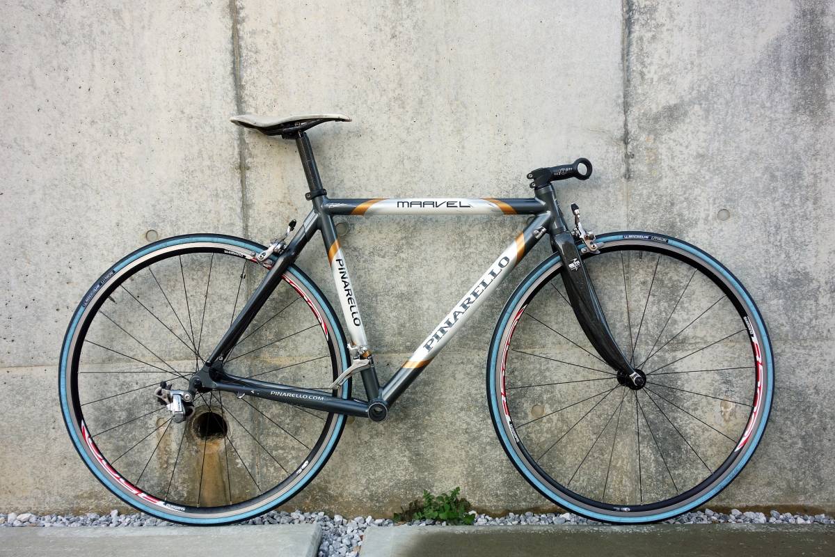 PINARELLO MARVEL ピナレロ マーヴェル　ホイール・ディレーラー・ブレーキ・その他パーツ付き