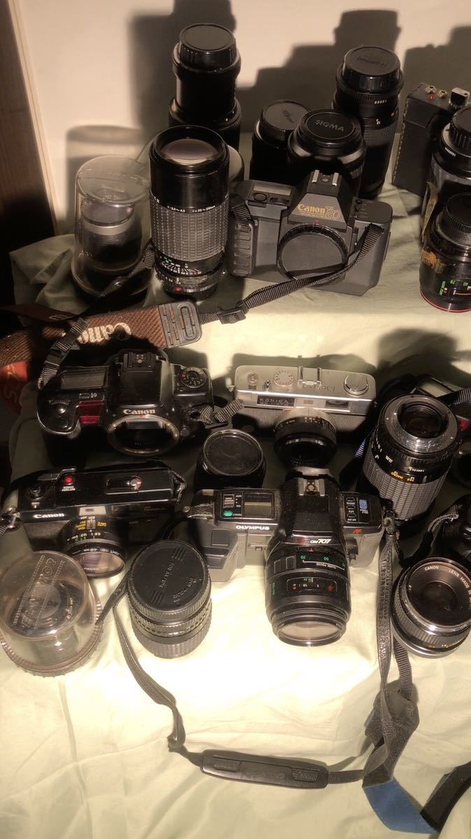 フィルムカメラ　レンズ　まとめて　ジャンク品　23点お得セット