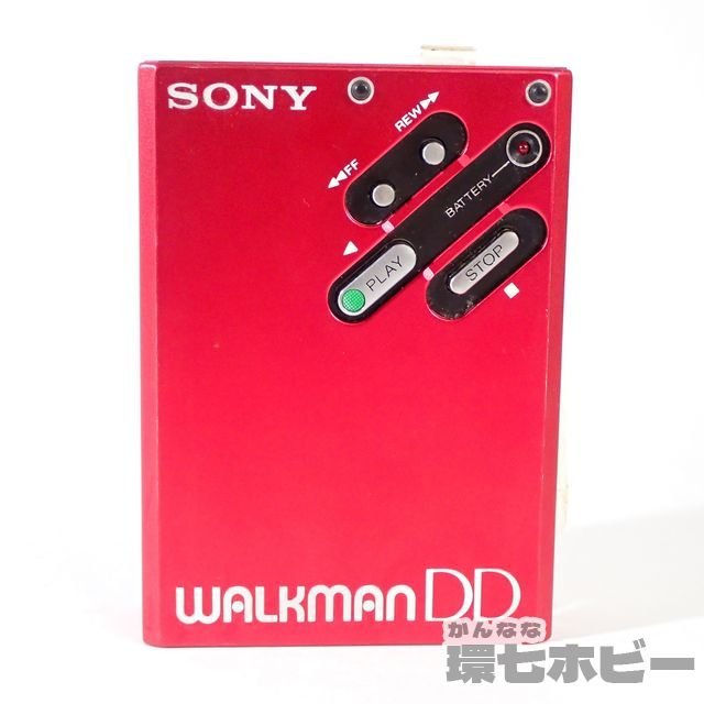 2UX49 ソニー SONY WM-DD ウォークマン 赤 レッド ケース付き 通電NG