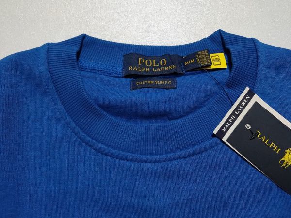 1円開始 未使用 350 M blue Polo Ralph Lauren ポロ ラルフ ローレン 