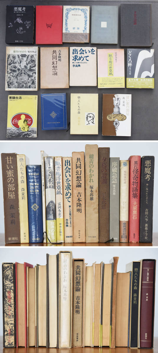 森茉莉 甘い蜜の部屋/疫病流行記/塚本邦雄/李禹煥 出会いを求め