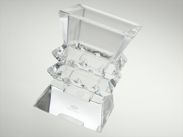 n777 Baccarat バカラ クリスタル コロンビーヌ ベース 花瓶 飾壷