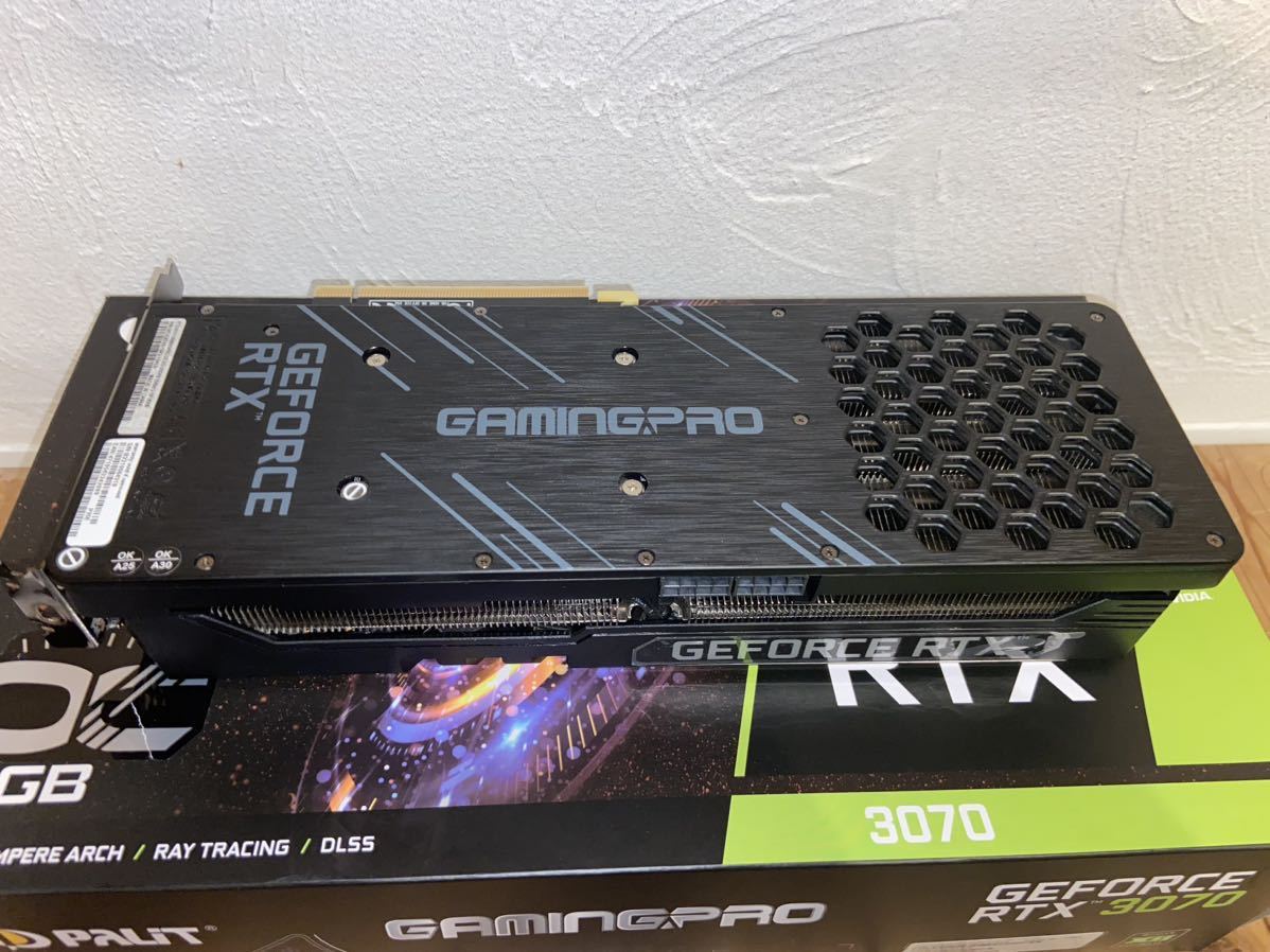 Palit パリット GeForce RTX 3070 GAMINGPRO OC 8GB 3連ファン 【公式